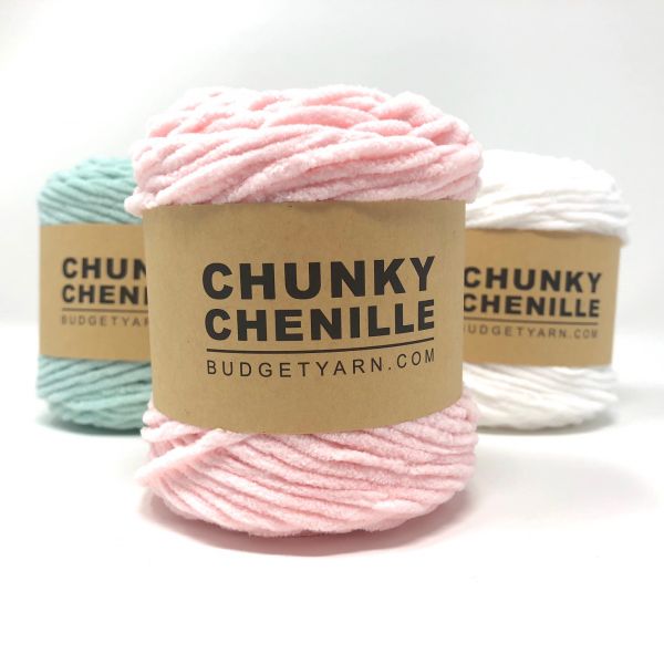 BUDGET YARN CHUNKY CHENILLE Het Haakschuurtje